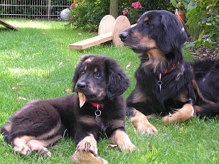 Lena und Mama Hannah