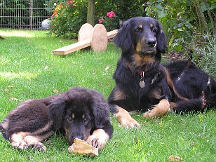 Lena und Mama Hannah